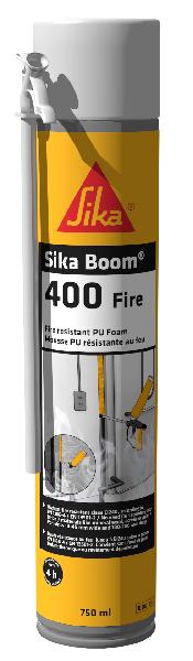 Mousse PU pour joint coupe feu SIKA BOOM 400 FIRE cartouche 750ml