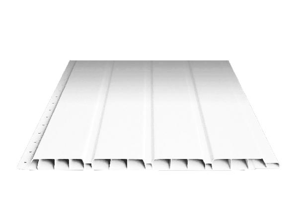 Indilambris PVC blanc 003-RAL9016 10x250mm 6,00m 153