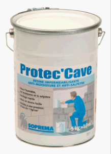 Résine imperméabilisante acrylique PROTEC'CAVE 5L