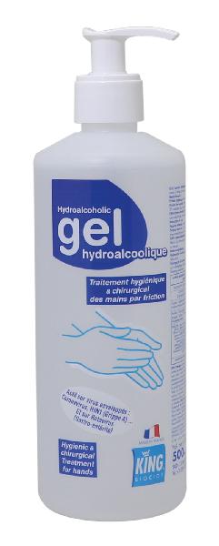 Gel hydroalcoolique 0.500L pompe