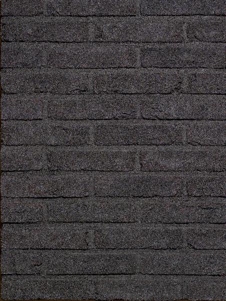Brique pleine moulée main AGORA noir graphite 21,5x10,2cm Ep.6,5cm