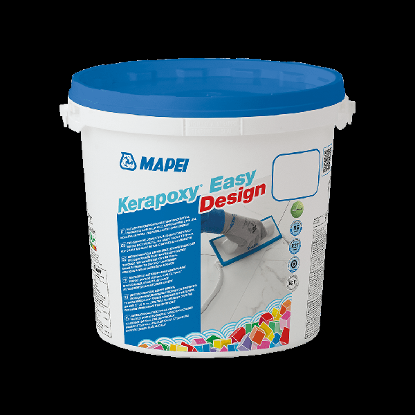Mortier epoxy bicomposant KERAPOXY EASY DESIGN 100 blanc kit 3kg