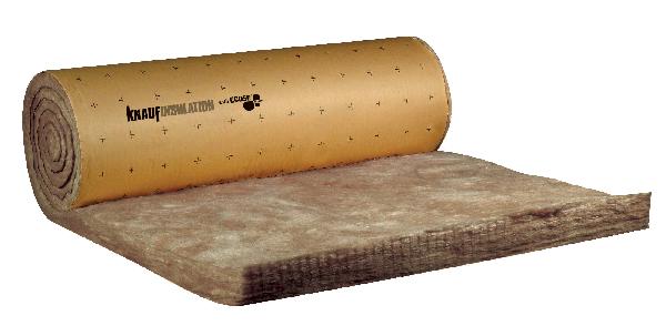 Laine de verre ACOUSTIPLUS 032 revêtu kraft 100mm 270x120cm R=3,15