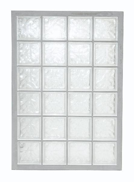 Panneau de verre standard 198 nuagée incolore 87x127x8cm N°46