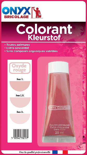 Colorant ONYX oxyde rouge 25ml