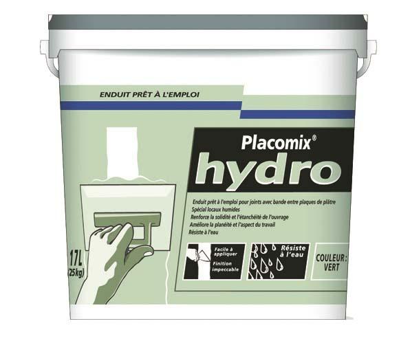 Enduit à joint hydro PLACOMIX HYDRO prêt à l'emploi seau 15kg