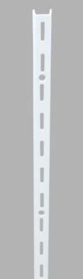 Crémaillère simple blanc 144cm