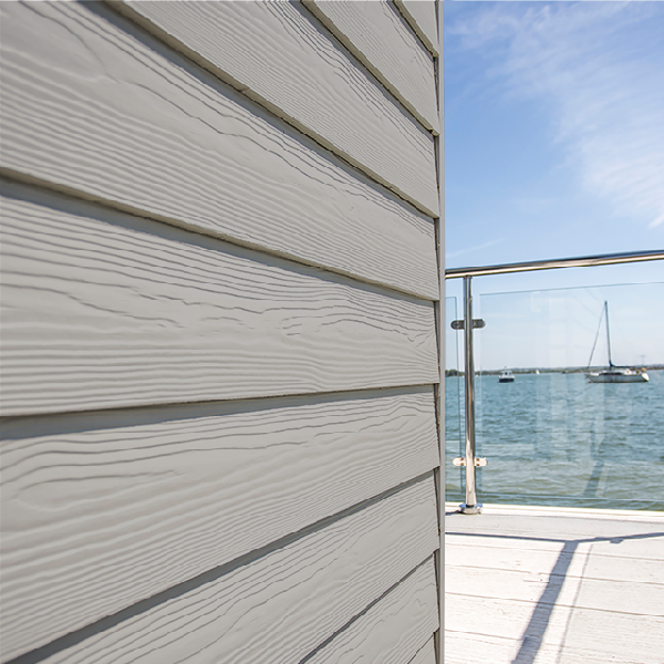 Bardage CEDRAL LAP RELIEF gris C05 10x190mm 3,60m SAMSE